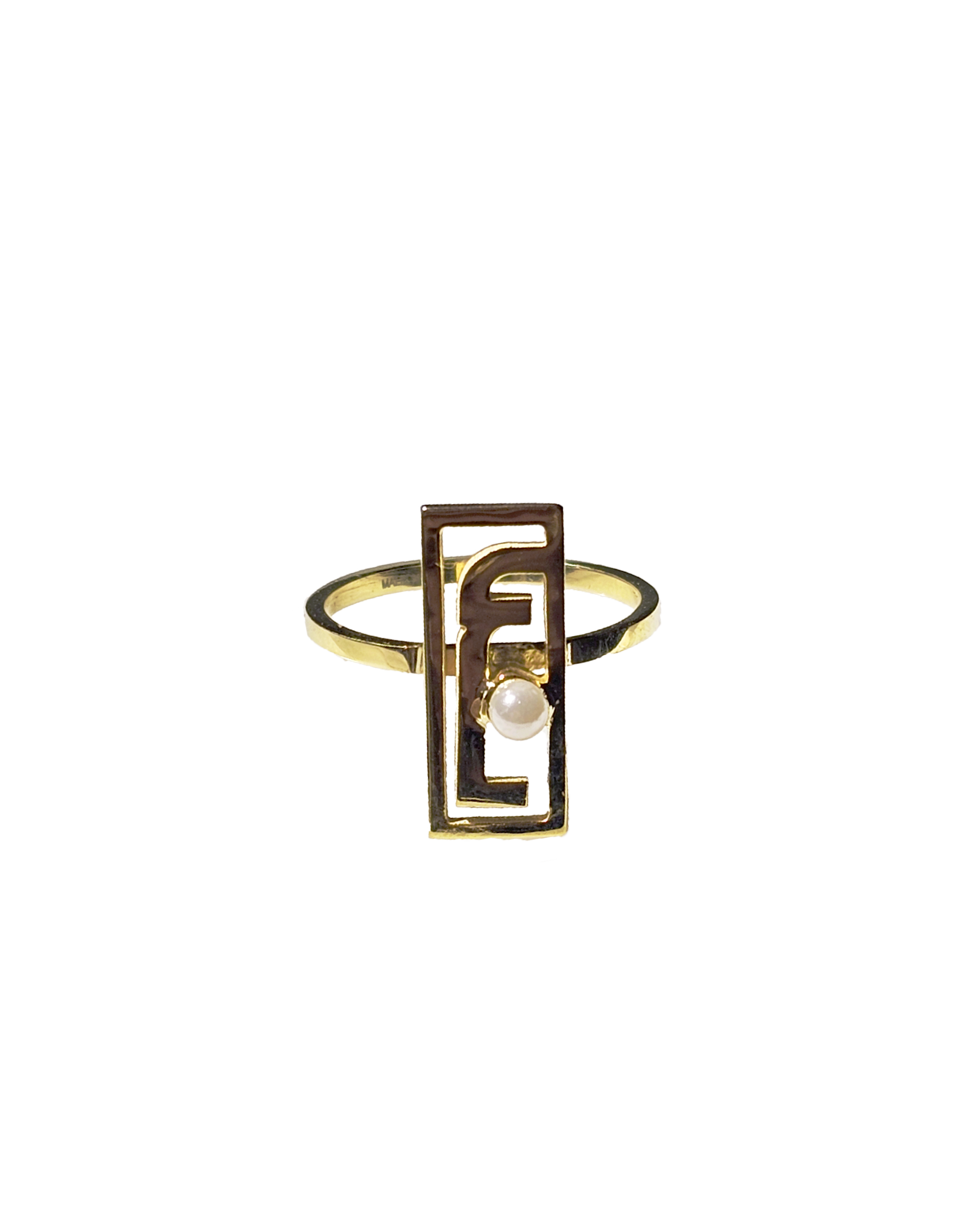 Geometric Initial Pearl Ring