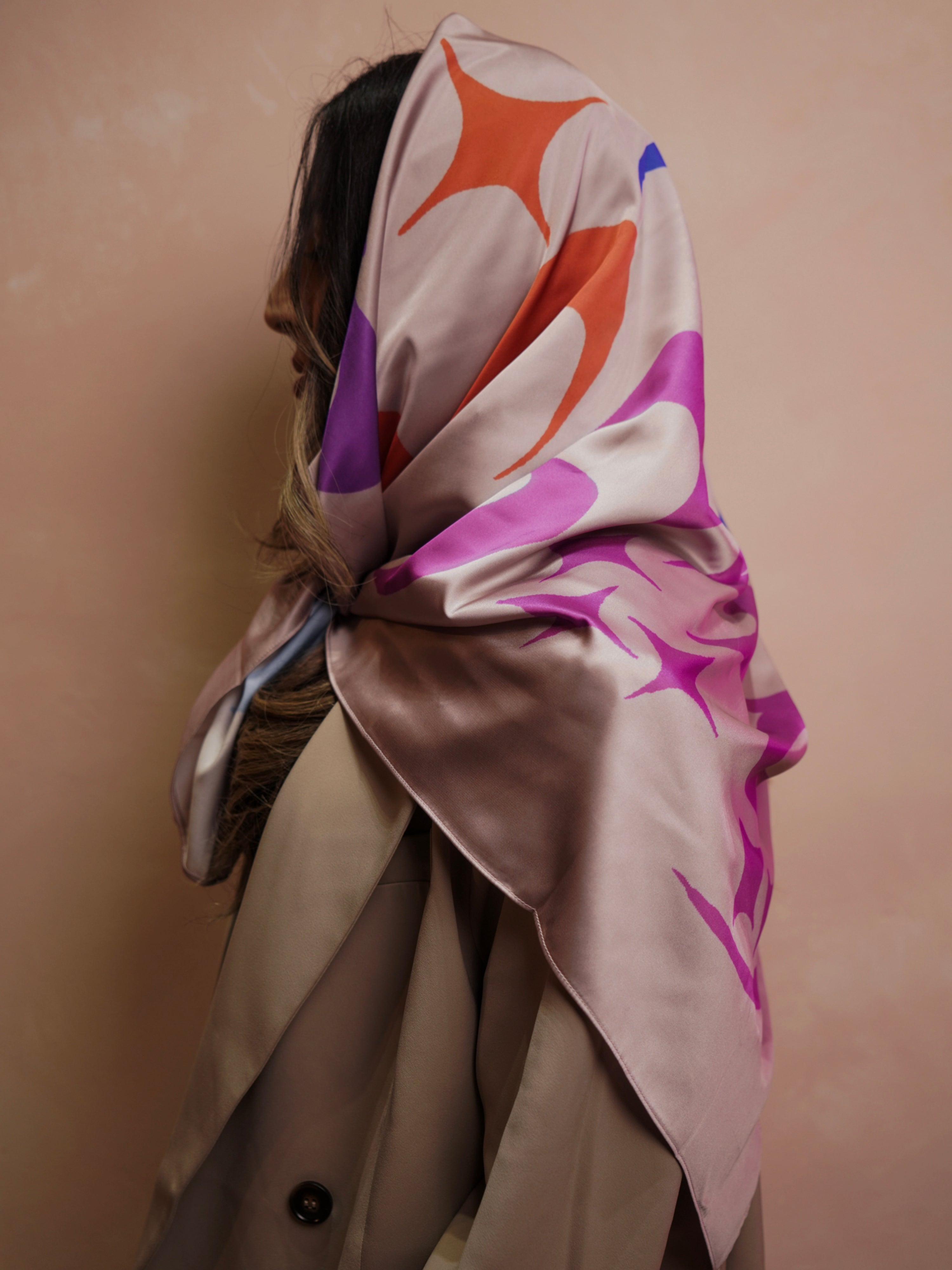 Handwritten Arabic Scarf