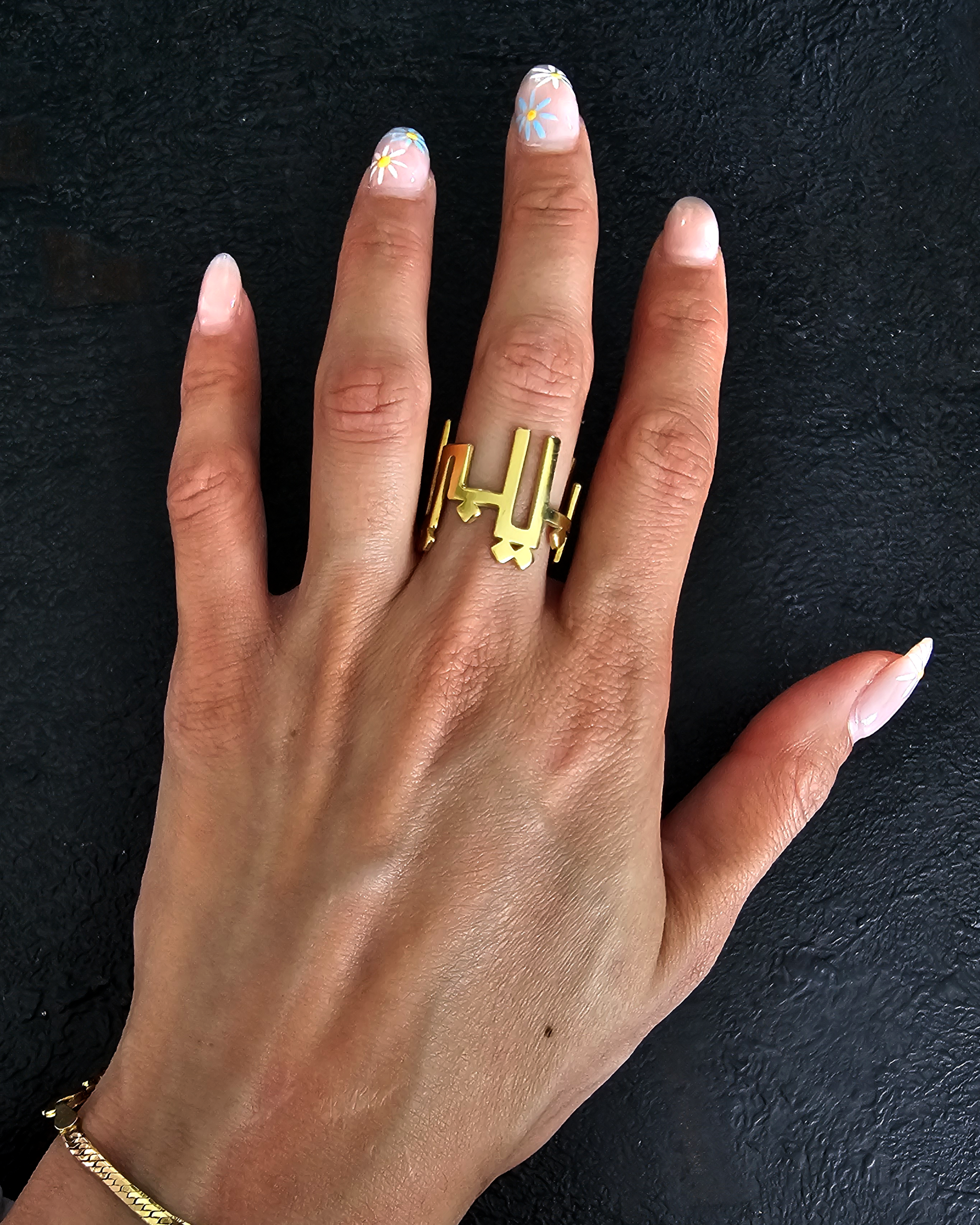 Habibi/My Love Wraparound Ring