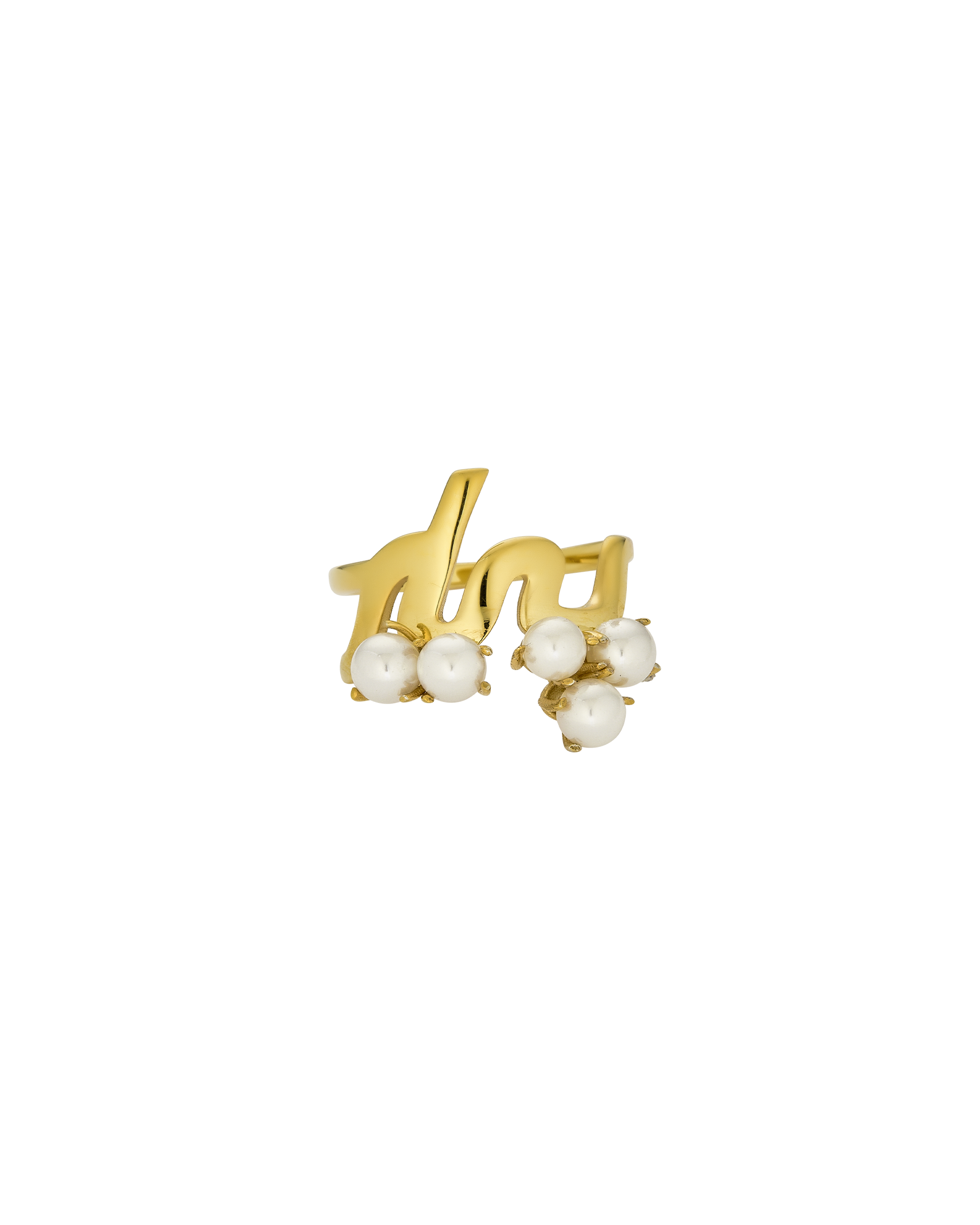 Pyaar/Love Pearl Ring in Urdu