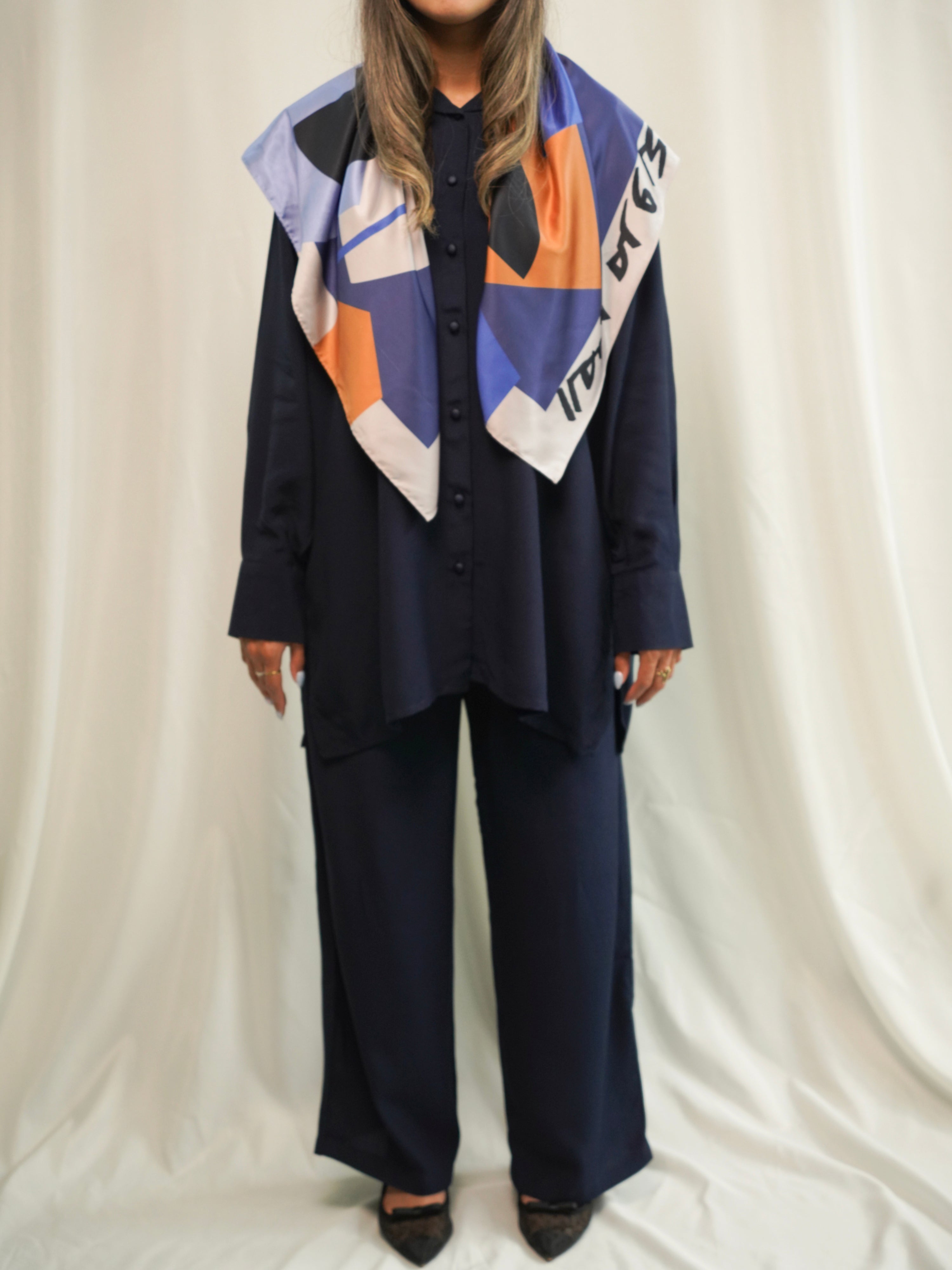 Personalized Arabic Sabr Scarf