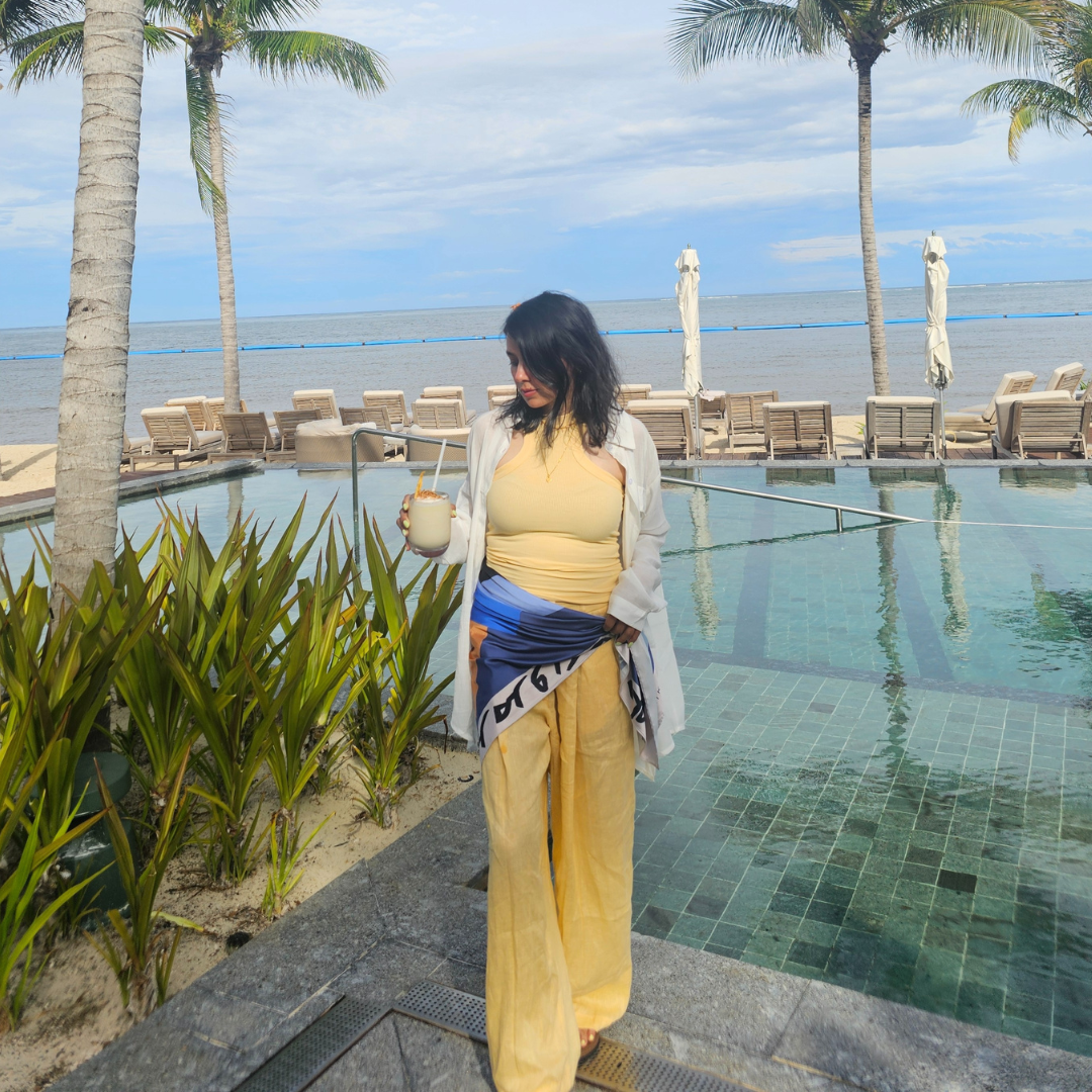 Sabr/Patience Square Scarf